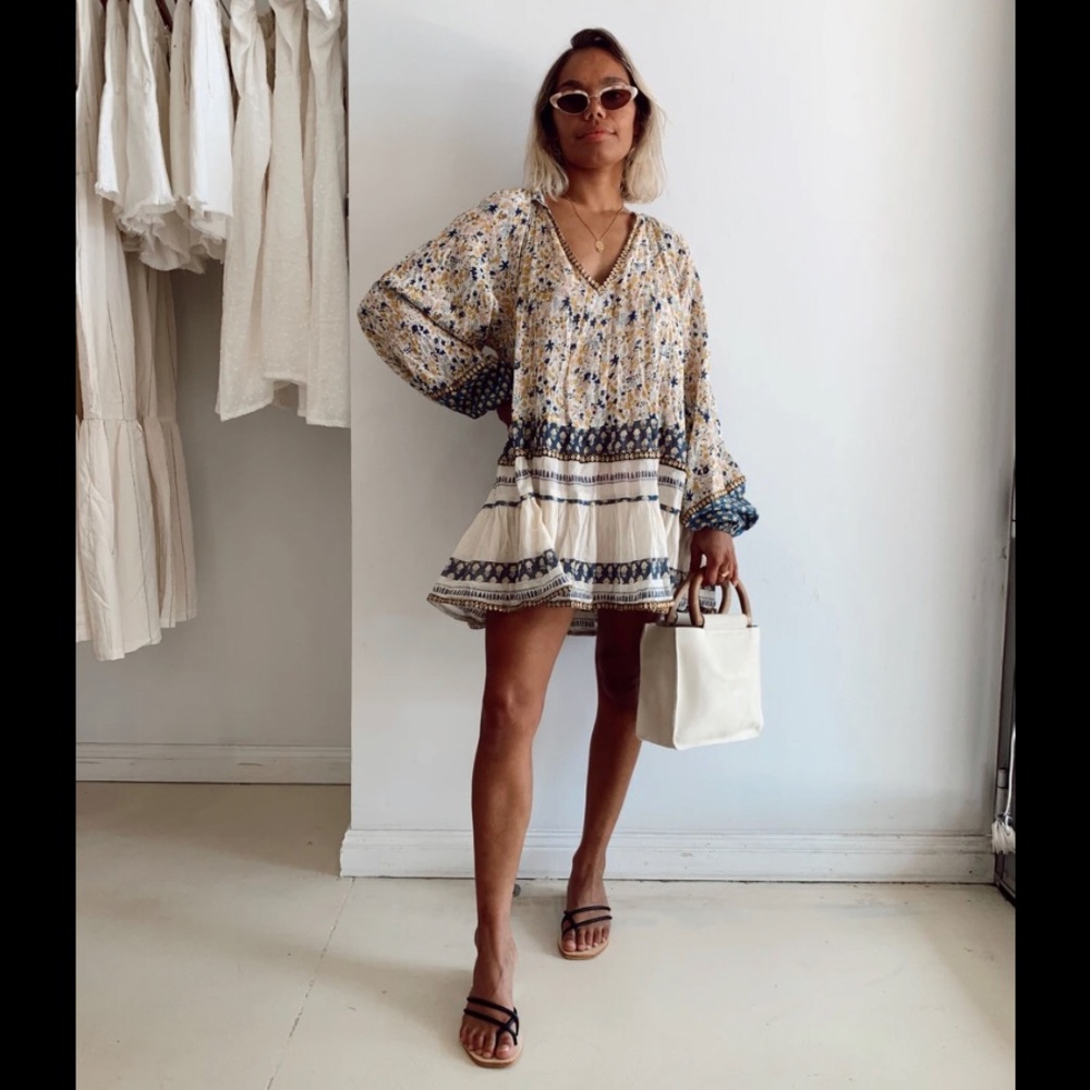 Ivory Gardenia Tunic